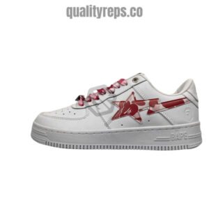A BATHING APE BapeSta ABC Camo Pink Low Sneakers Quality Reps 1