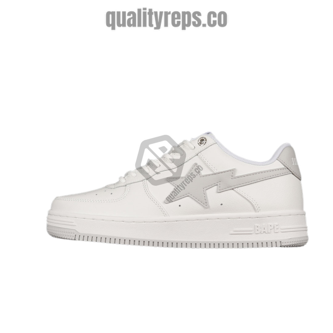 A BATHING APE BapeSta Camo White Low Sneakers Quality Reps 1