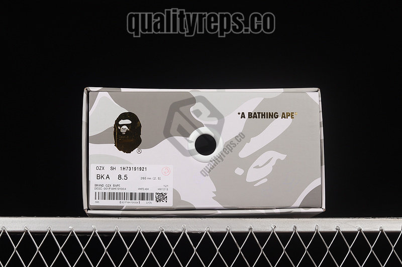 A BATHING APE BapeSta JJJJound Women's White Grey Low Sneakers Quality Reps 7
