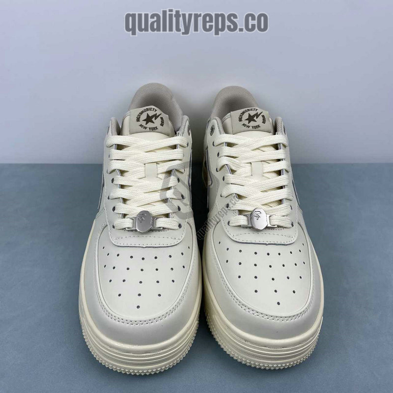 A BATHING APE BapeSta Khaki Low Sneakers Quality Reps 6