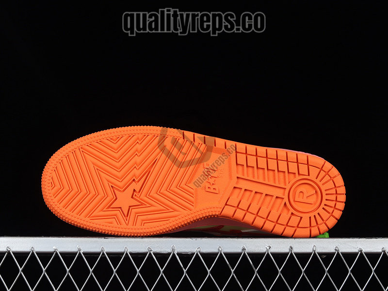 A BATHING APE Sk8 Sta M1 Orange Quality Reps 4