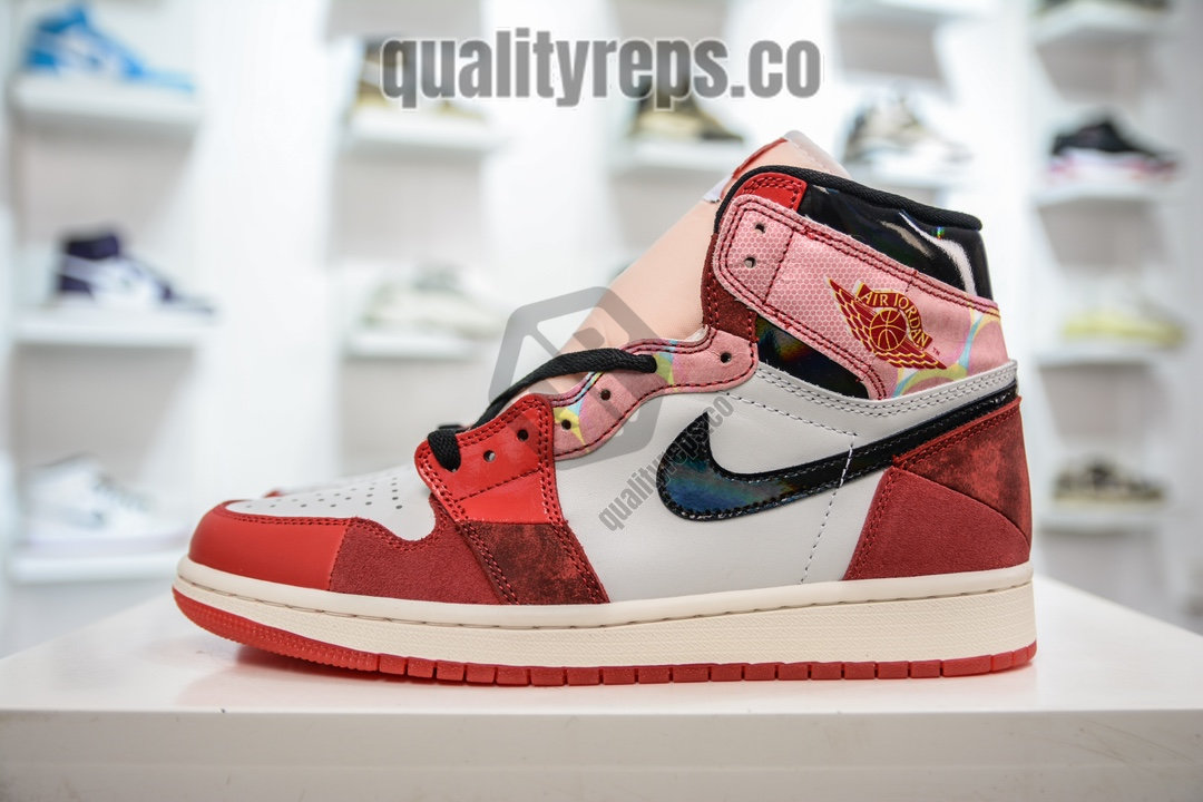 Air Jordan 1 High OG Spider Man Across the Spider Verse Quality Reps 2