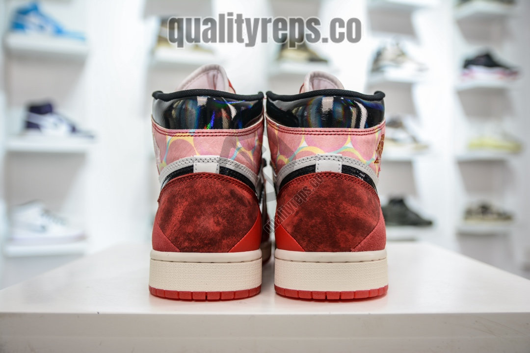 Air Jordan 1 High OG Spider Man Across the Spider Verse Quality Reps 3