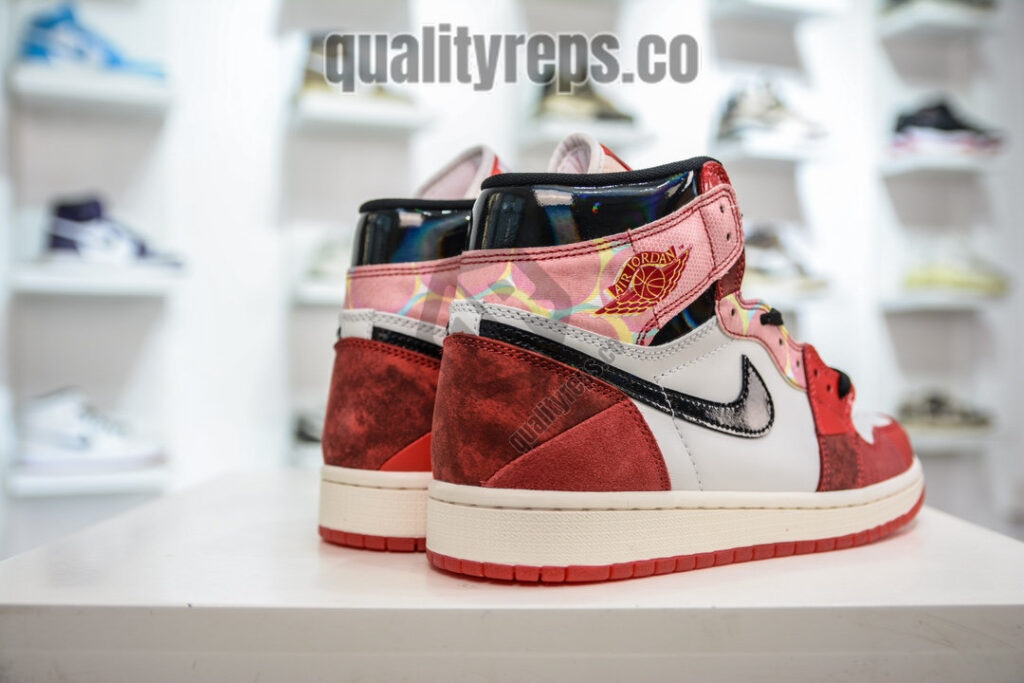 Air Jordan 1 High OG Spider Man Across the Spider Verse Quality Reps 7
