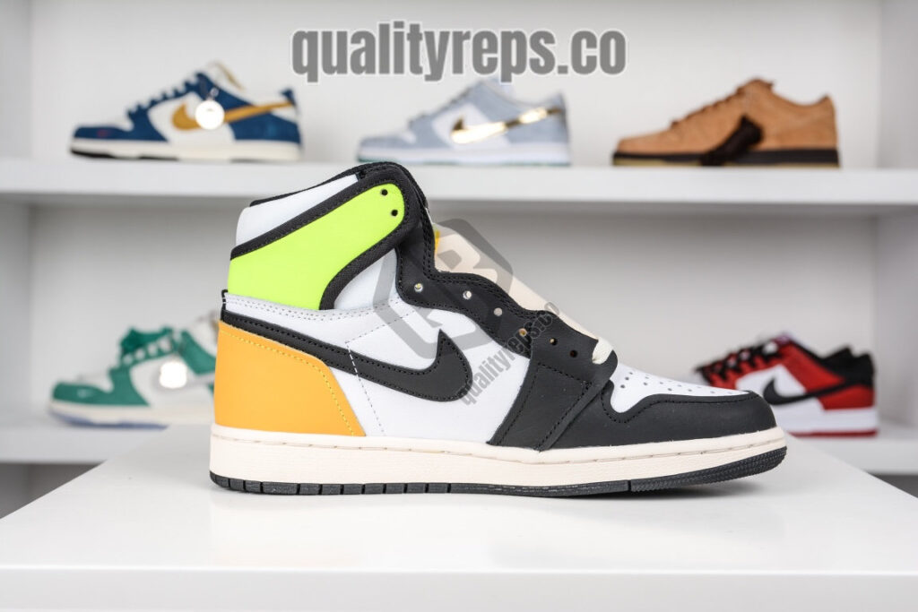 Air Jordan 1 High OG Volt Gold Quality Reps 4