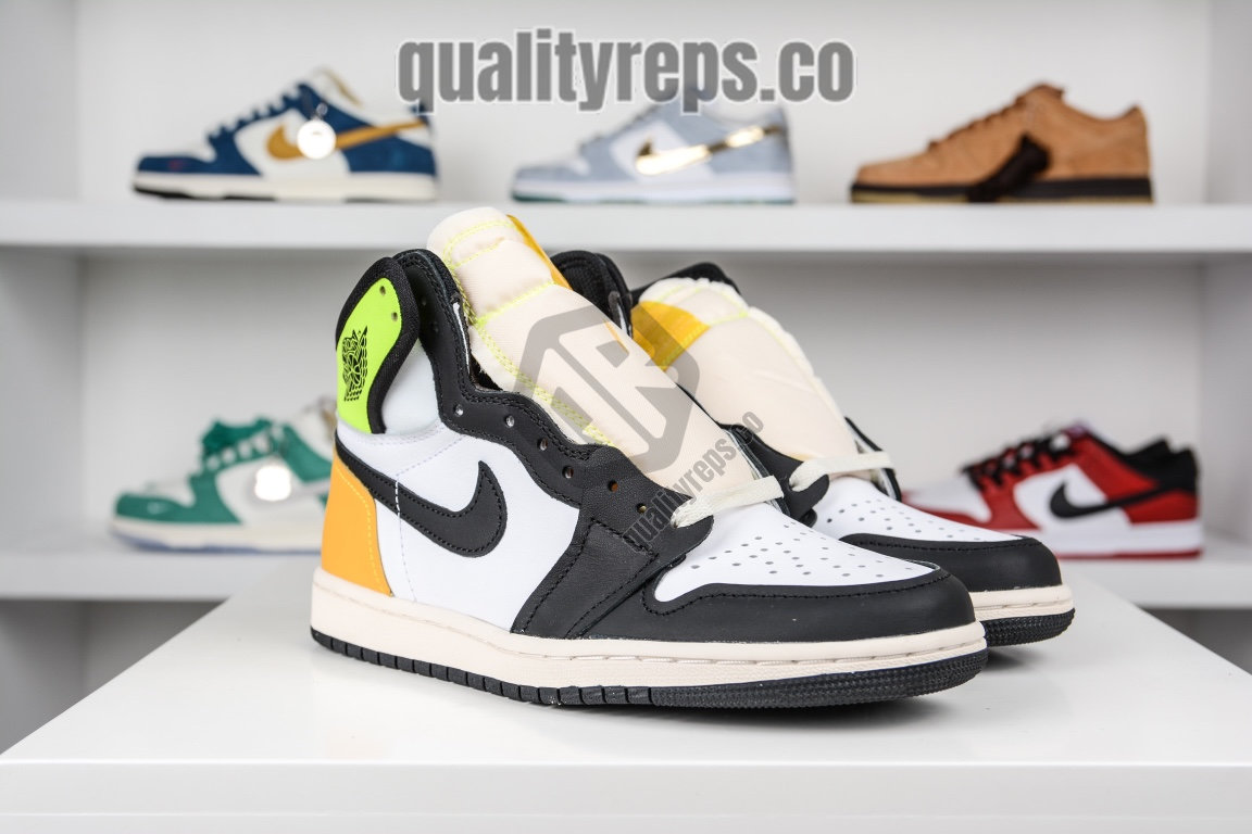 Air Jordan 1 High OG Volt Gold Quality Reps 7