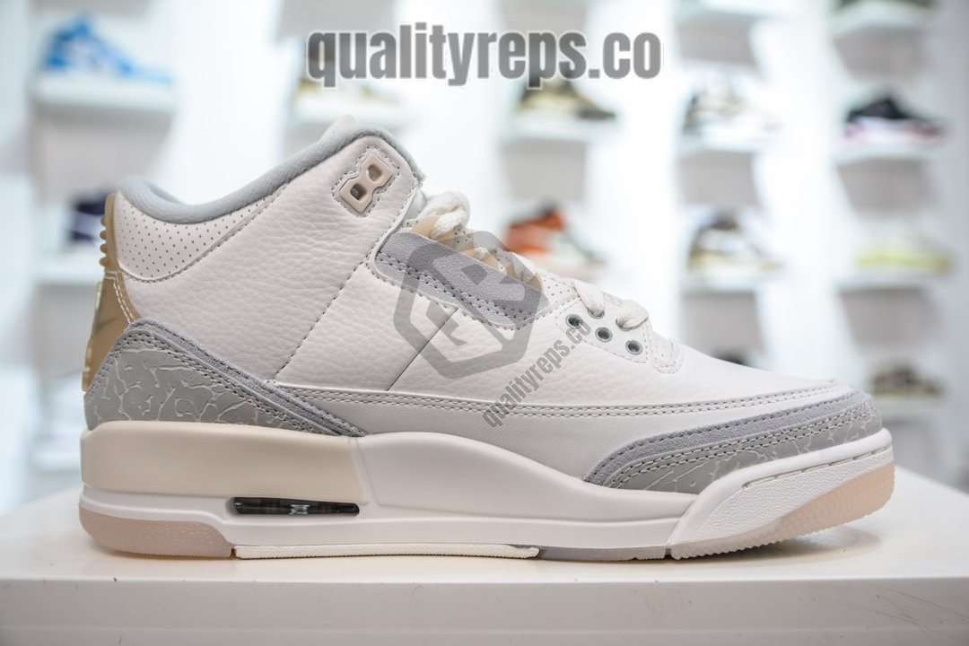 Air Jordan 3 Craft Ivory Quality Reps 4