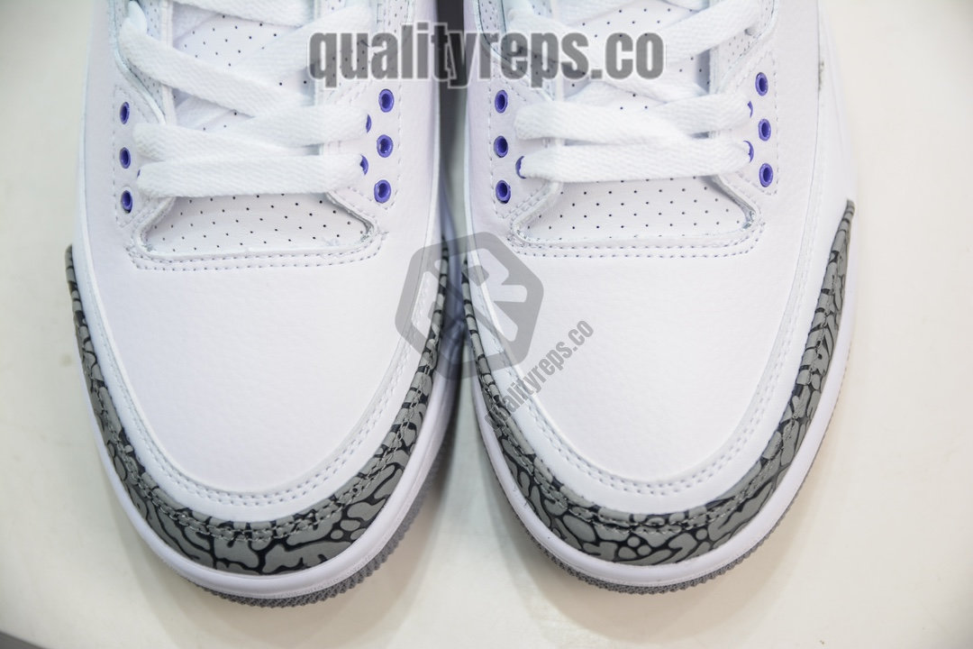 Air Jordan 3 Dark Iris Quality Reps 10