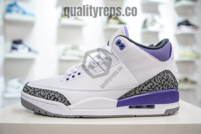 Air Jordan 3 Dark Iris Quality Reps 2