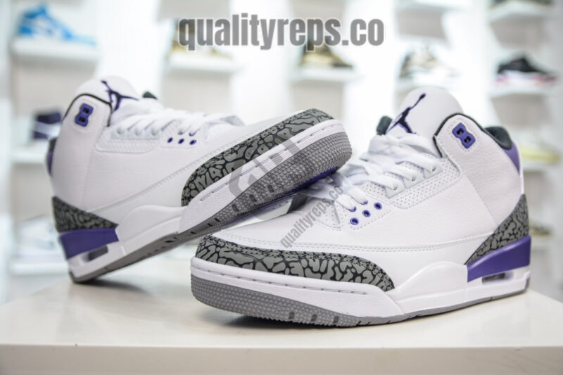 Air Jordan 3 Dark Iris Quality Reps 5