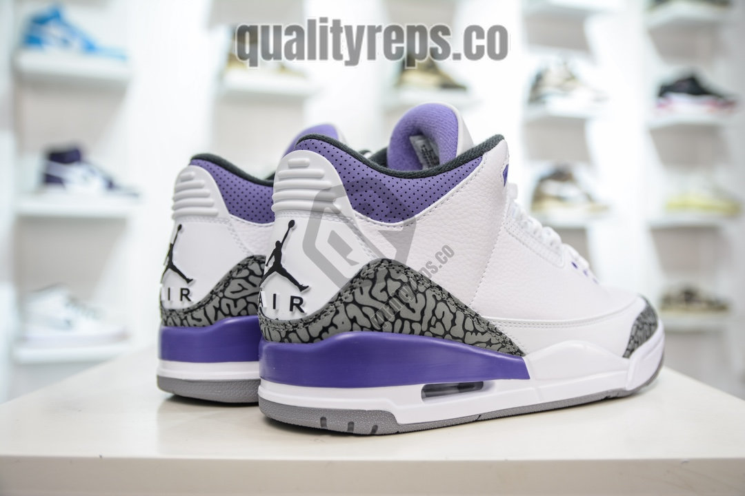 Air Jordan 3 Dark Iris Quality Reps 7