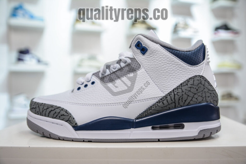 Air Jordan 3 Midnight Navy Quality Reps 2