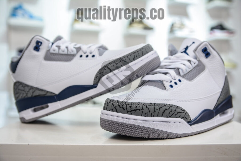 Air Jordan 3 Midnight Navy Quality Reps 5