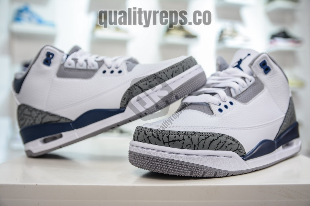 Air Jordan 3 Midnight Navy Quality Reps 5
