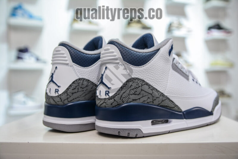 Air Jordan 3 Midnight Navy Quality Reps 7