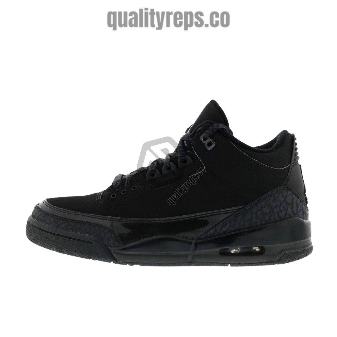 Air Jordan 3 Retro Black Cat Quality Reps 1