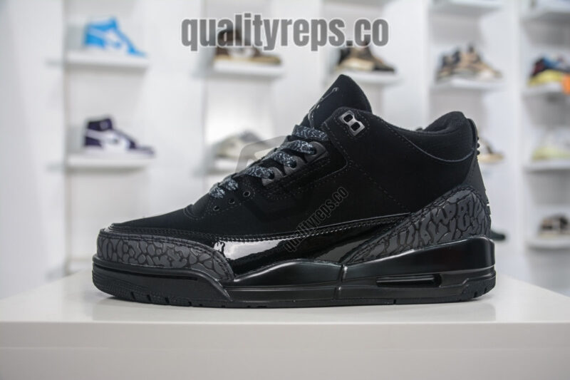 Air Jordan 3 Retro Black Cat Quality Reps 2