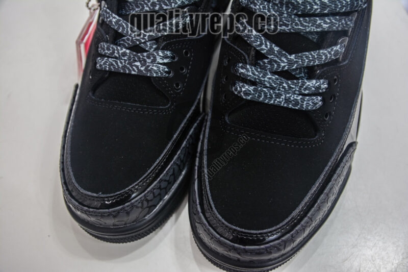 Air Jordan 3 Retro Black Cat Quality Reps 9