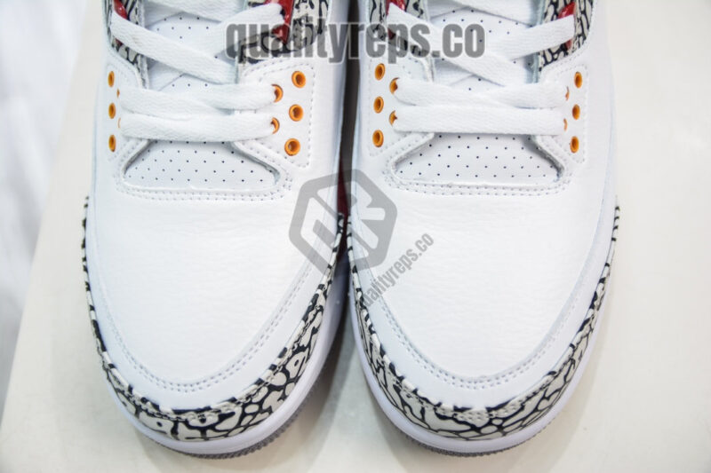 Air Jordan 3 Retro Cardinal Red Quality Reps 10