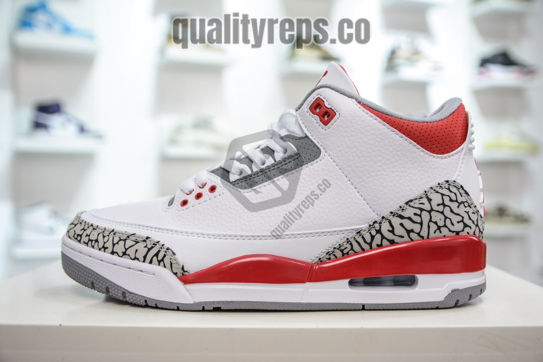 Air Jordan 3 Retro Fire Red 2022 Quality Reps 2