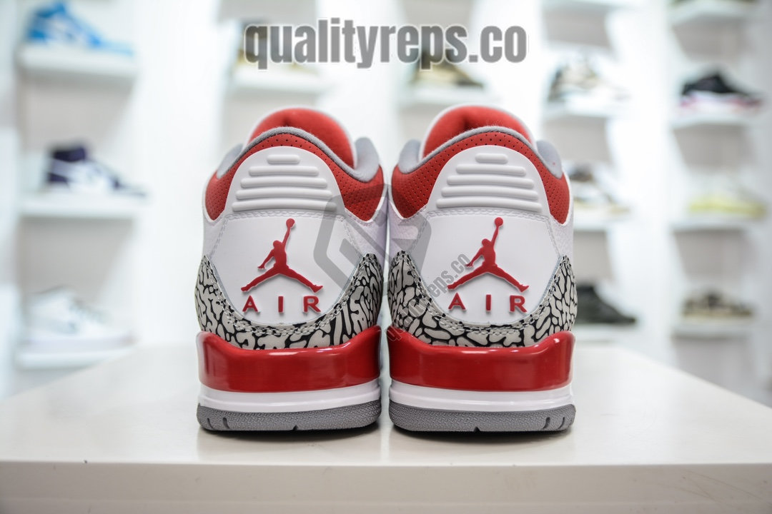 Air Jordan 3 Retro Fire Red 2022 Quality Reps 3