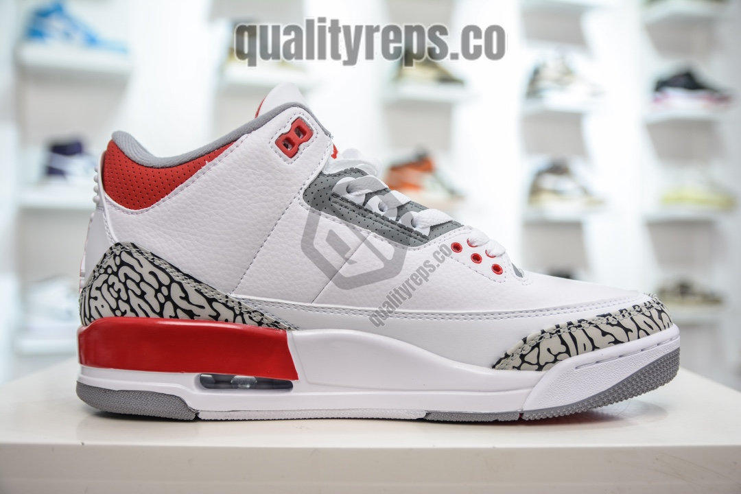 Air Jordan 3 Retro Fire Red 2022 Quality Reps 4
