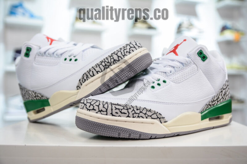 Air Jordan 3 Retro Lucky Green Quality Reps 5