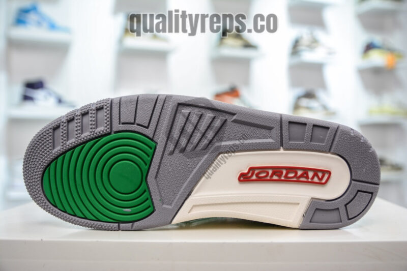 Air Jordan 3 Retro Lucky Green Quality Reps 6