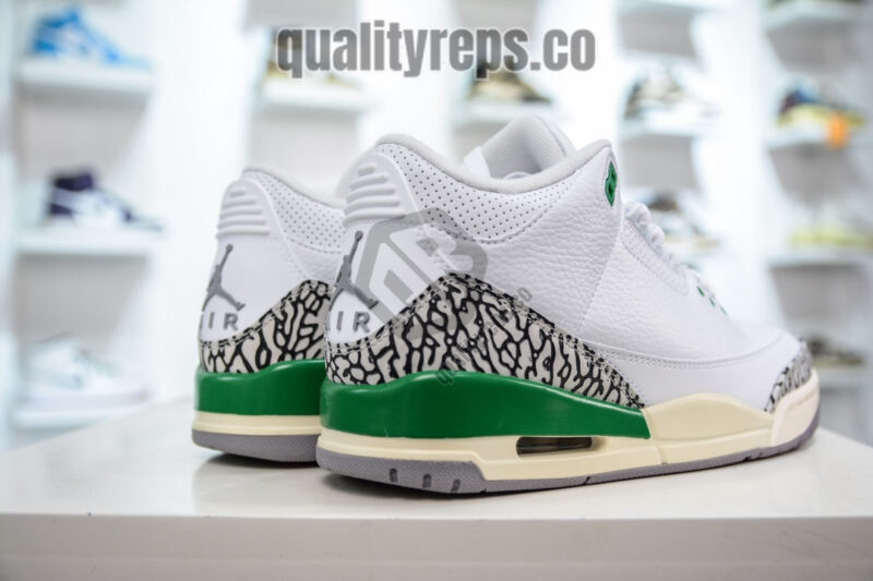 Air Jordan 3 Retro Lucky Green Quality Reps 7