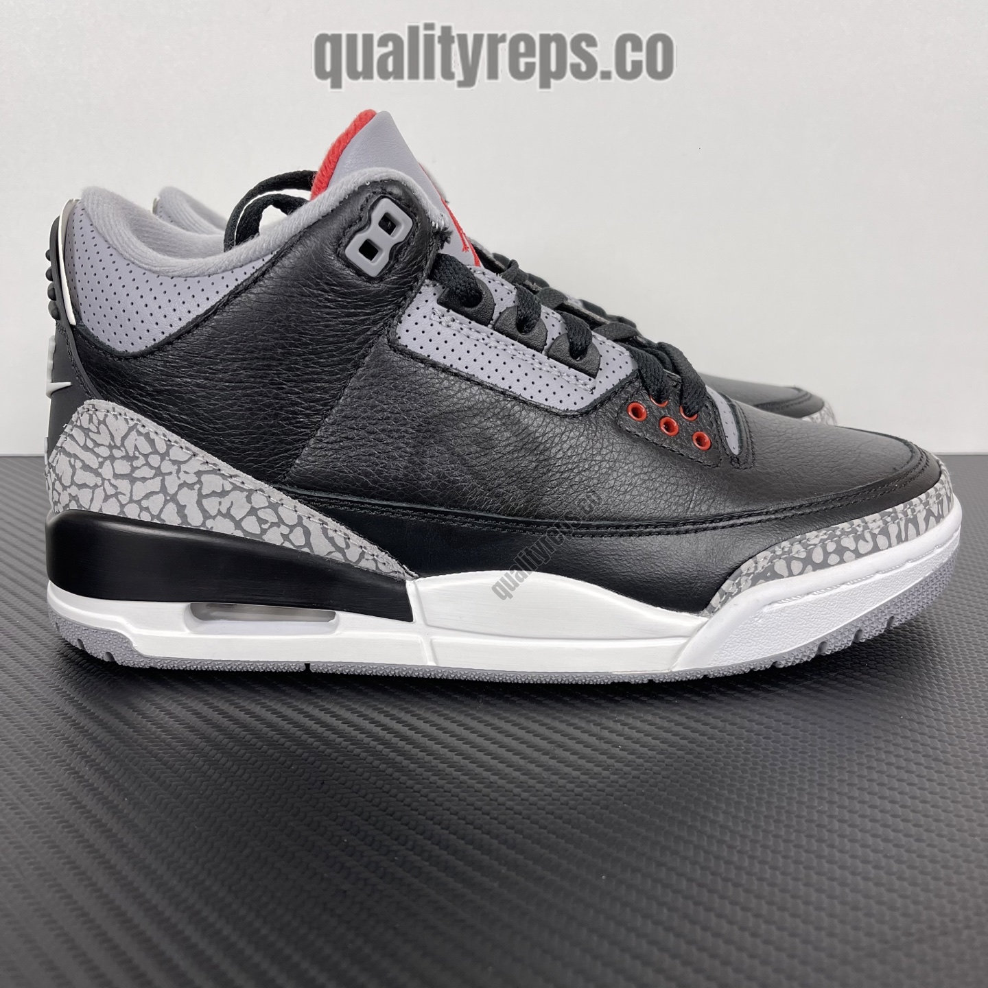 Air Jordan 3 Retro OG Black Cement 2024 Quality Reps 2