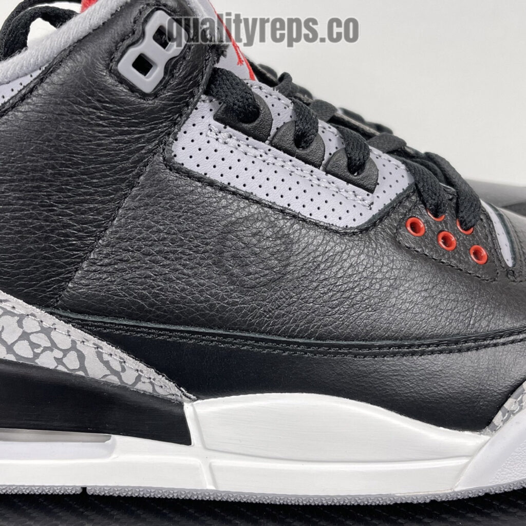 Air Jordan 3 Retro OG Black Cement 2024 Quality Reps 5