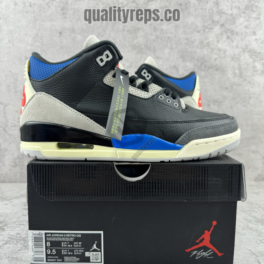 Air Jordan 3 Retro OG Rare Air Quality Reps 3