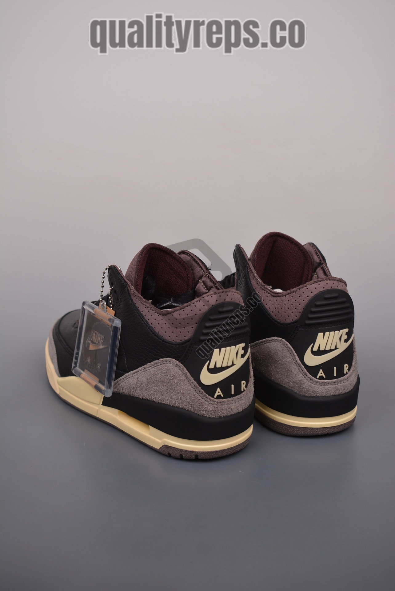 Air Jordan 3 Retro OG SP A Ma Maniére Black Violet Ore Quality Reps 3