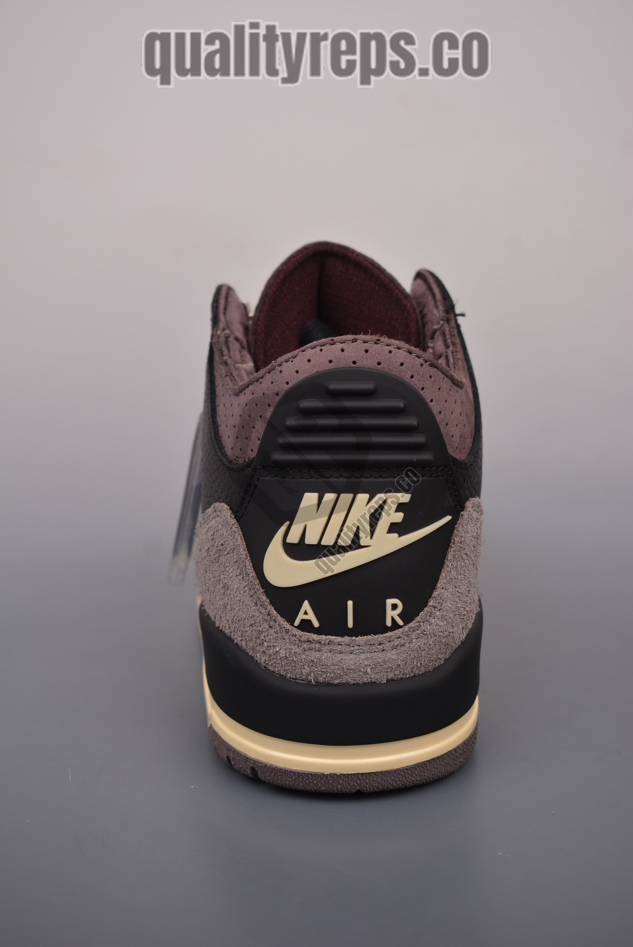 Air Jordan 3 Retro OG SP A Ma Maniére Black Violet Ore Quality Reps 5