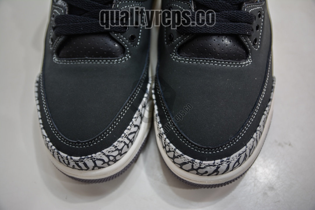 Air Jordan 3 Retro Off Noir Quality Reps 10