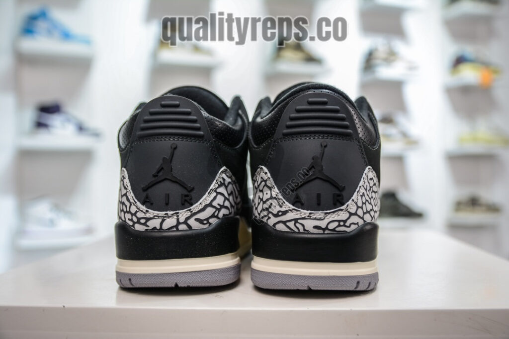 Air Jordan 3 Retro Off Noir Quality Reps 3