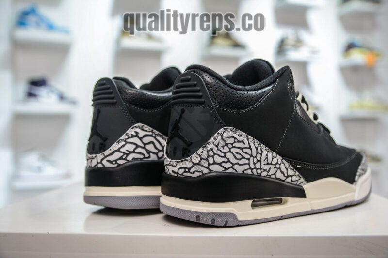 Air Jordan 3 Retro Off Noir Quality Reps 7
