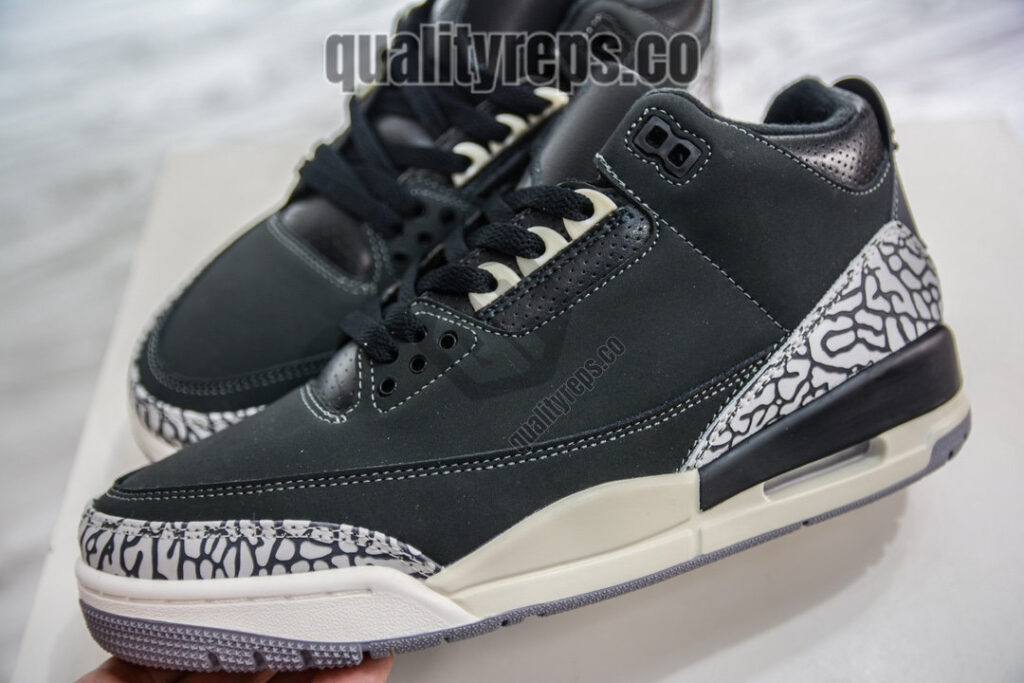 Air Jordan 3 Retro Off Noir Quality Reps 8