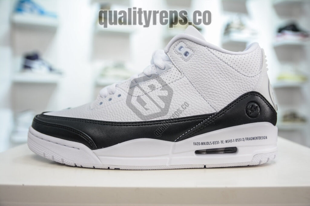 Air Jordan 3 Retro SP Fragment Design White Quality Reps 2