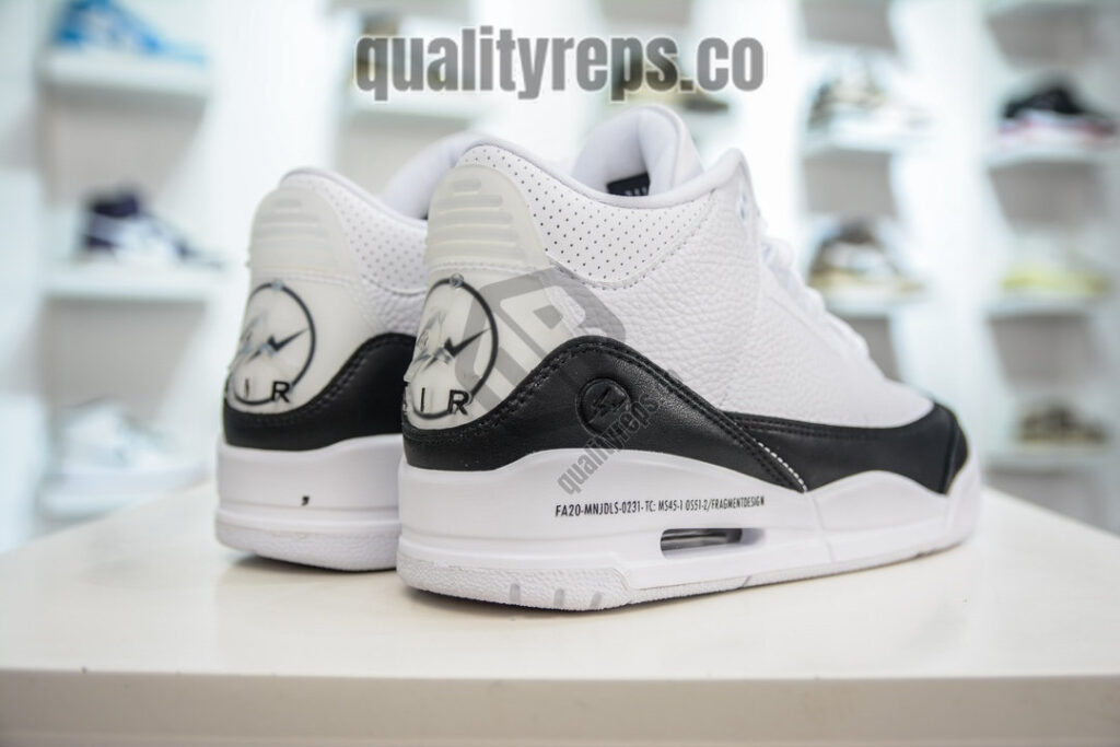 Air Jordan 3 Retro SP Fragment Design White Quality Reps 7