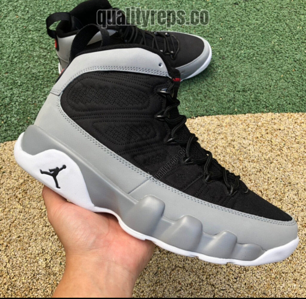 Air Jordan 9 Retro GS 'Particle Grey' Quality Reps 2