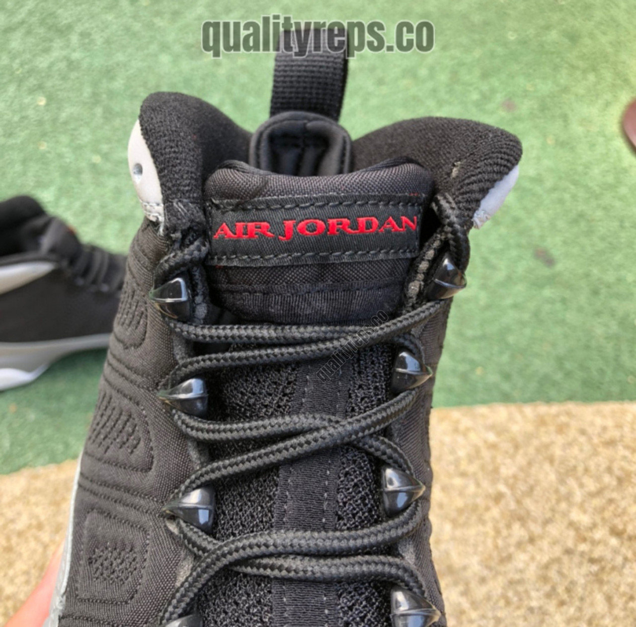 Air Jordan 9 Retro GS 'Particle Grey' Quality Reps 4