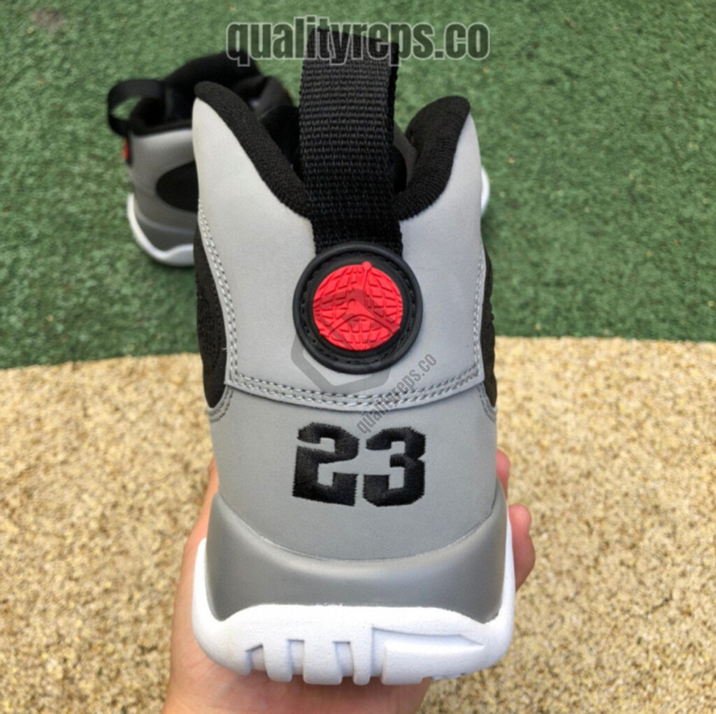 Air Jordan 9 Retro GS 'Particle Grey' Quality Reps 5
