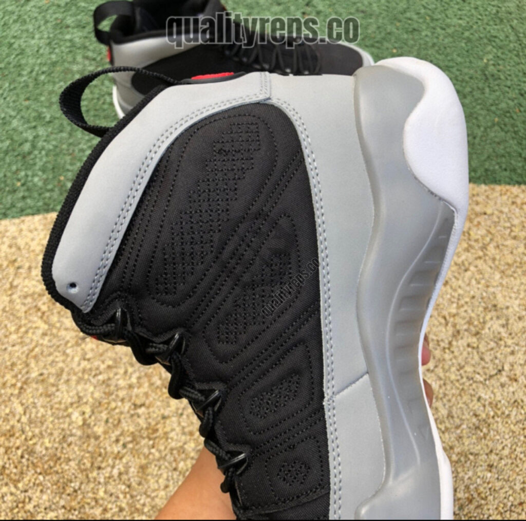 Air Jordan 9 Retro GS 'Particle Grey' Quality Reps 8