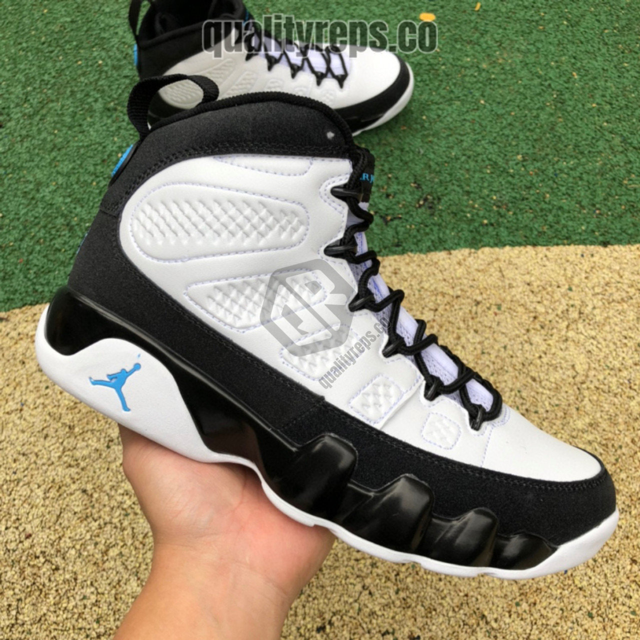 Air Jordan 9 Retro GS 'University Blue' Quality Reps 2