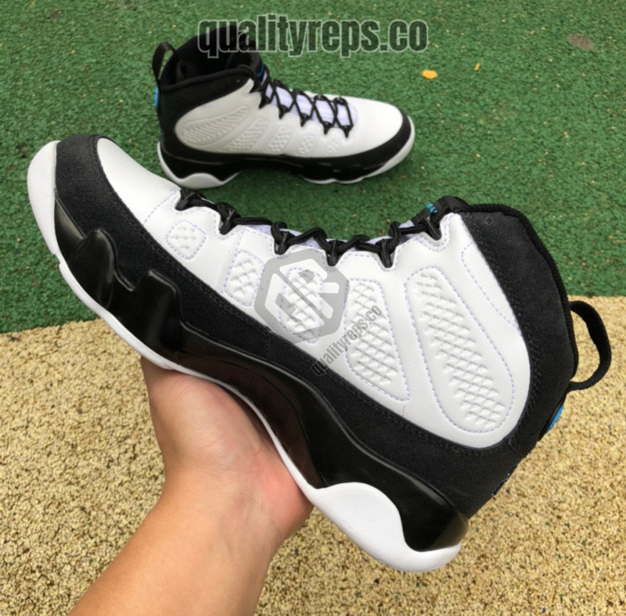 Air Jordan 9 Retro GS 'University Blue' Quality Reps 3