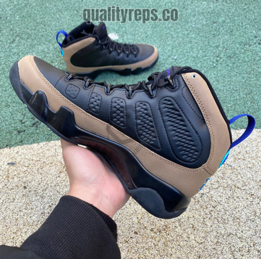 Air Jordan 9 Retro Olive Concord Quality Reps 3
