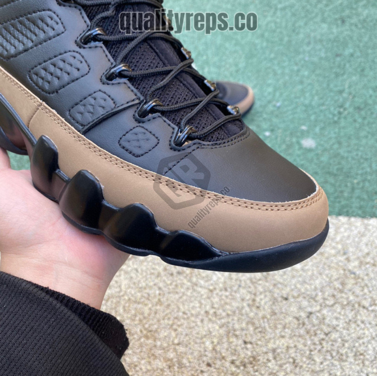 Air Jordan 9 Retro Olive Concord Quality Reps 6