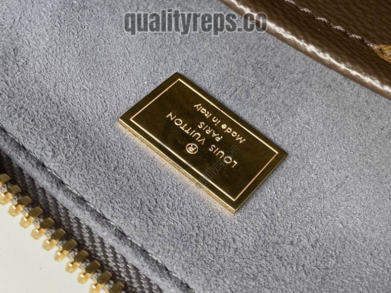 Louis Vuitton Alma BB Vernis Monogram Taupe Metallise LB095 Quality Reps - Image 9