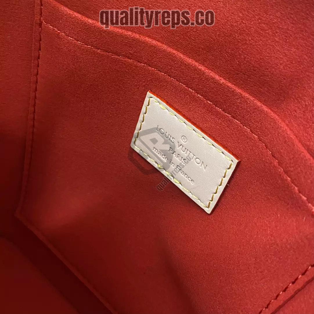 Alma Backpack Monogram Coated Canvas Quality Reps - Image 10